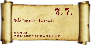 Németh Tarcal névjegykártya